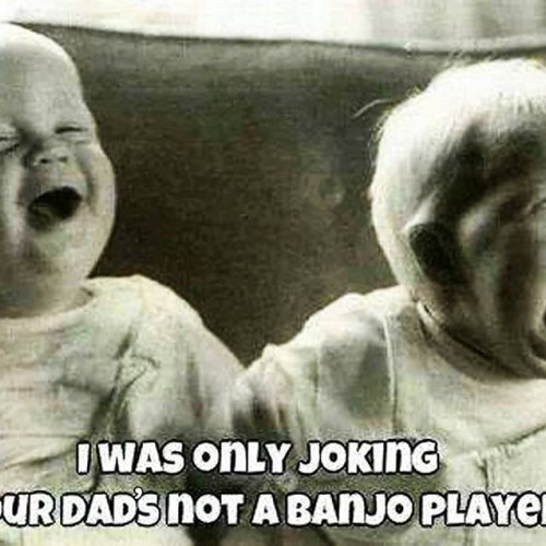 The kudos of being a Banjo Player