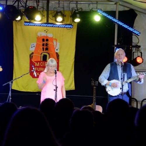 THE IAN WALKER BAND with John Graham at the Moira Furnace Festival, Leicestershire, August 2019
